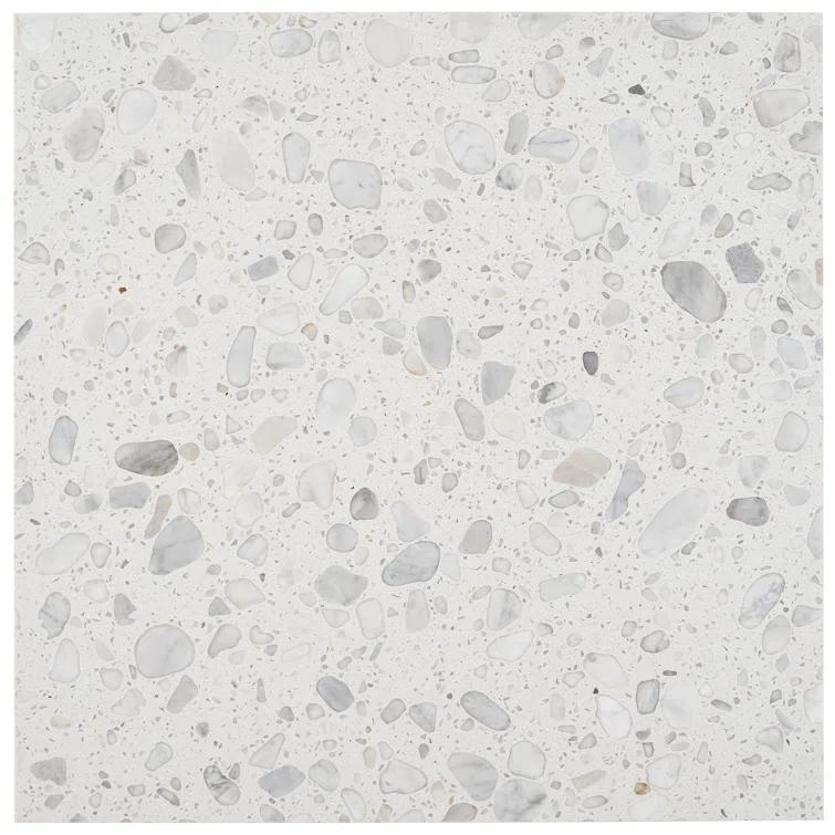Terra Italia 23.62 in. x 23.62 in. Honed Terrazzo Floor and Wall Tile (3.87 Sq. Ft. / Each)