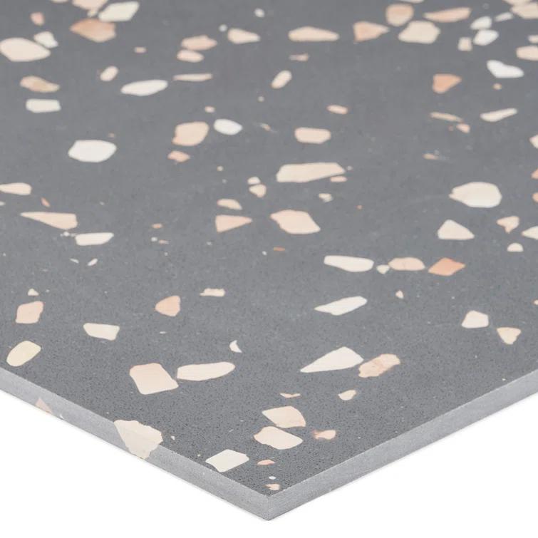 Brezza Terrazzo 23.62 in. x 23.62 in. Honed Terrazzo Floor and Wall Tile (3.87 Sq. Ft. / Each)