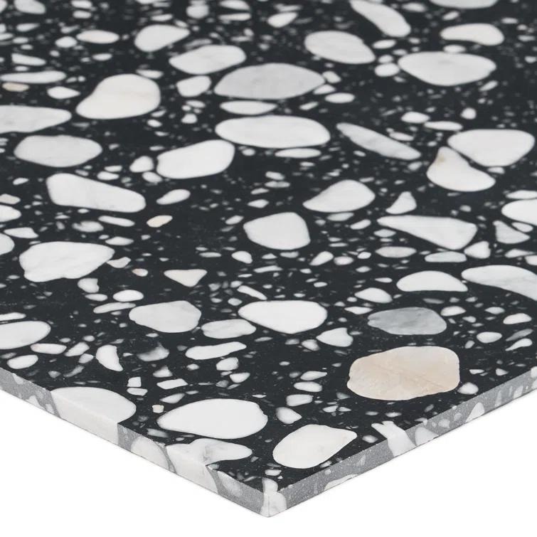 Brezza Terrazzo 23.62 in. x 23.62 in. Honed Terrazzo Floor and Wall Tile (3.87 Sq. Ft. / Each)