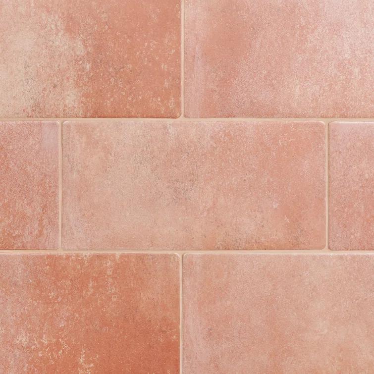 Kaleo 7.08 in. x 14.17 in. Matte Porcelain Terracotta Look Floor and Wall Tile(10.76 Sq. Ft. / Case)