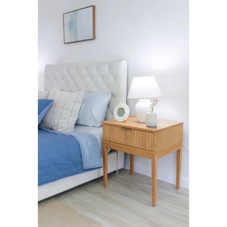 24'' W Solid Wood Nightstand