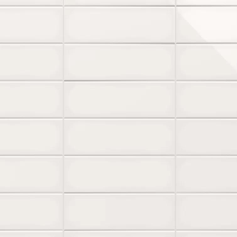 Remington 3.93 in. x 11.81 in. Polished Porcelain Subway Wall Tile (13.55 Sq. Ft. / Case)