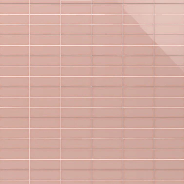Remington 3.93 in. x 11.81 in. Polished Porcelain Subway Wall Tile (13.55 Sq. Ft. / Case)