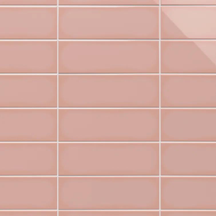 Remington 3.93 in. x 11.81 in. Polished Porcelain Subway Wall Tile (13.55 Sq. Ft. / Case)