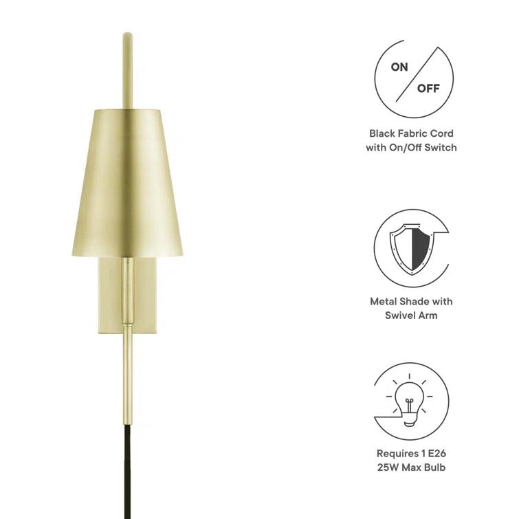 Modway Modway Faye Armed Sconce