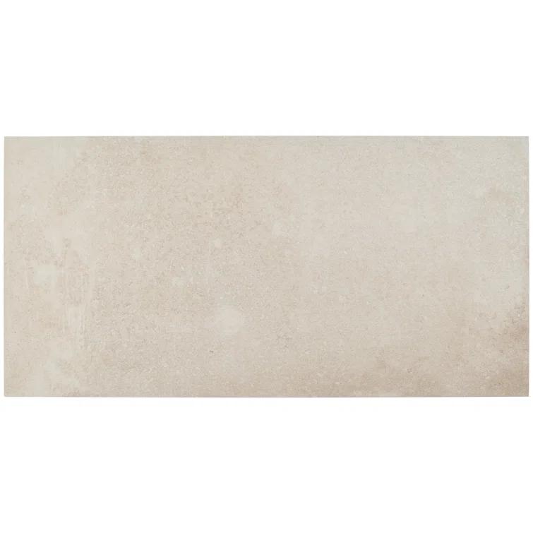 12" x 24" Porcelain Concrete Look Wall & Floor Tile