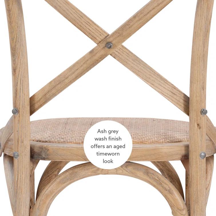Modway Modway The Gray Barn Hidden Hill Elm Wood Barstool