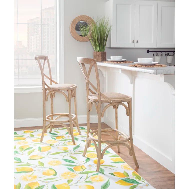 Modway Modway The Gray Barn Hidden Hill Elm Wood Barstool