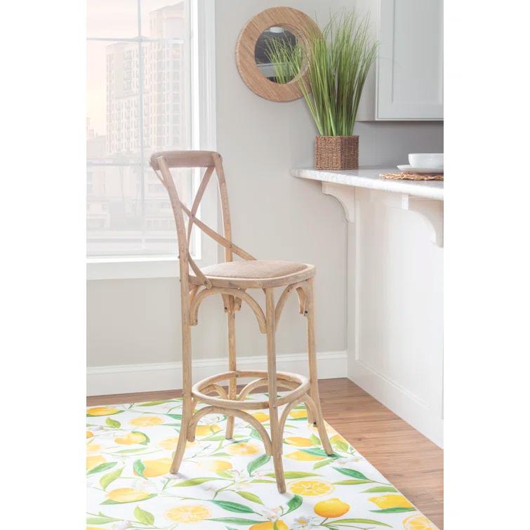 Modway Modway The Gray Barn Hidden Hill Elm Wood Barstool