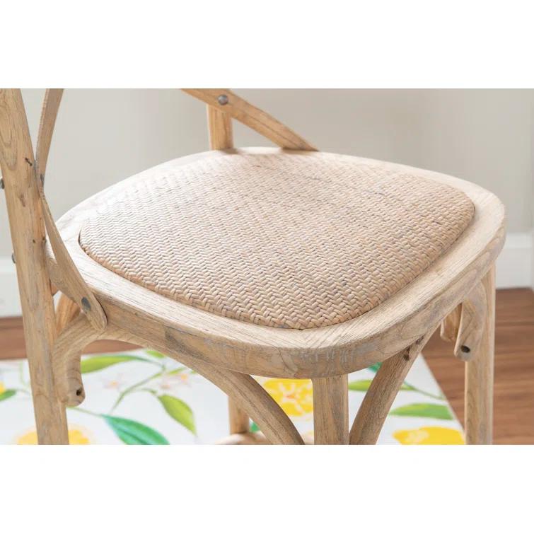 Modway Modway The Gray Barn Hidden Hill Elm Wood Barstool