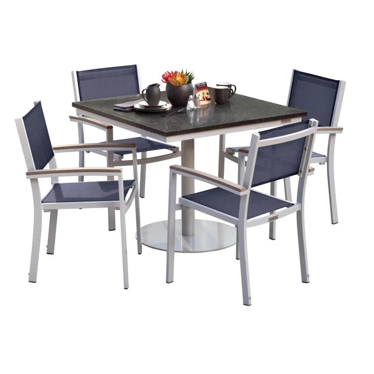 Travira Stacking Patio Arm Chair