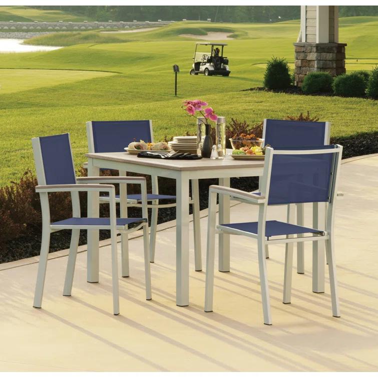 Travira Stacking Patio Arm Chair