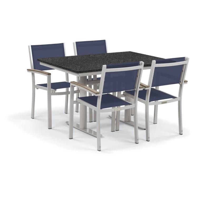 Travira Stacking Patio Arm Chair