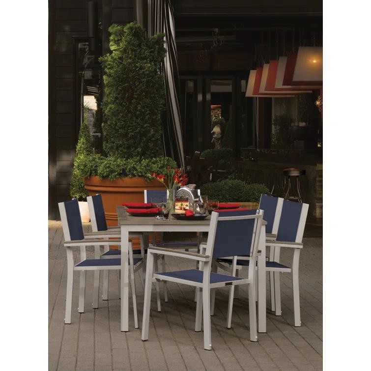 Travira Stacking Patio Arm Chair