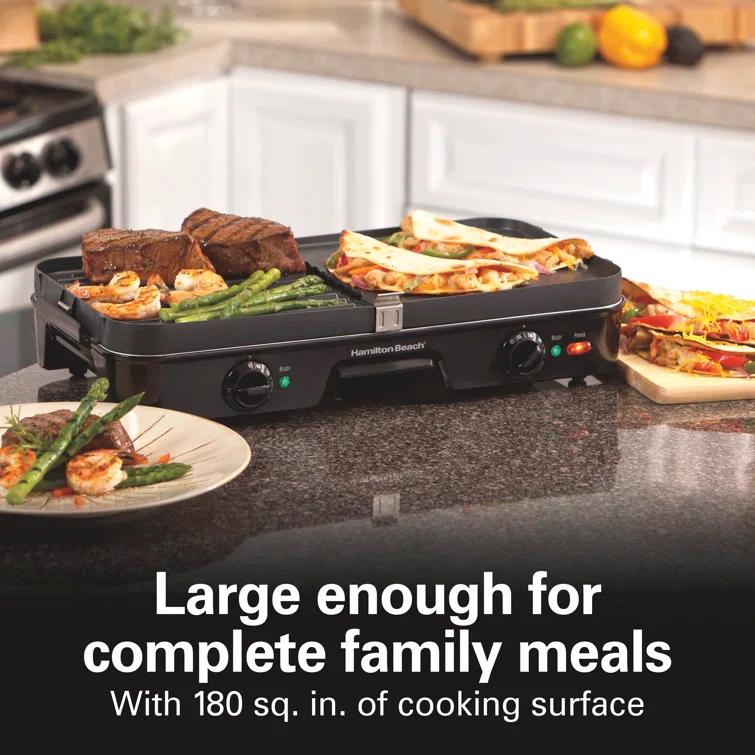 Hamilton Beach Hamilton Beach® 3-in-One Grill/Griddle