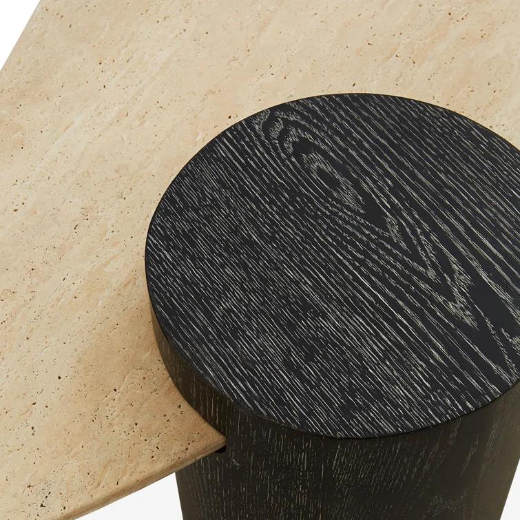 Jonathan Adler Oeuf Stone Top Coffee Table