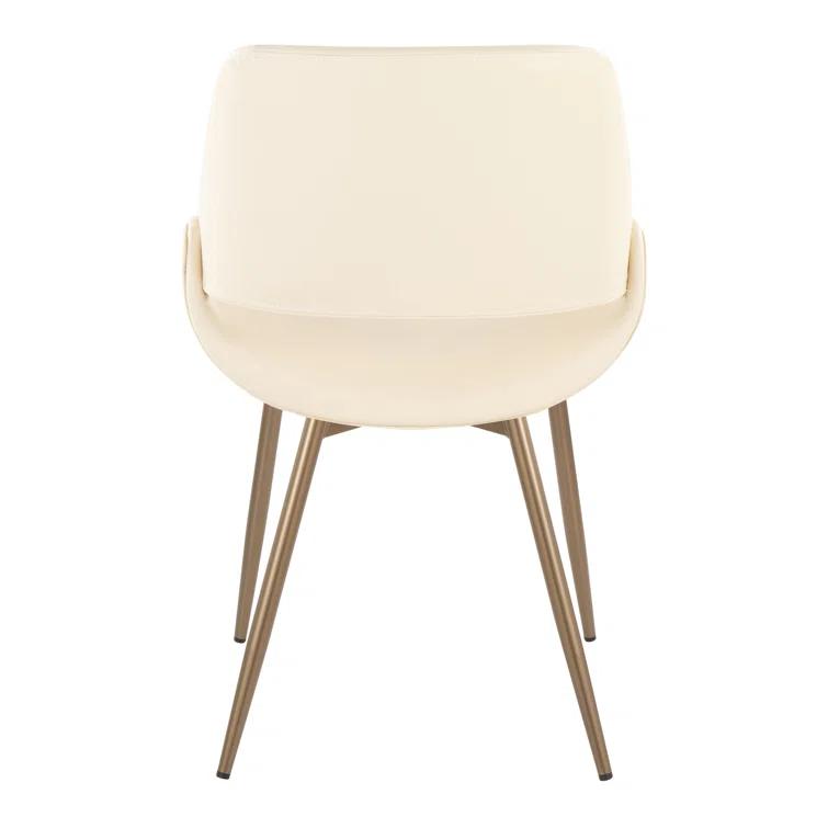 19.25'' H Faux Leather Upholstered Side Chair