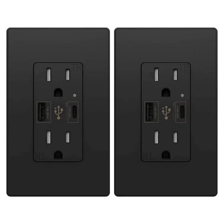 15 Tamper Resistant Duplex Outlet