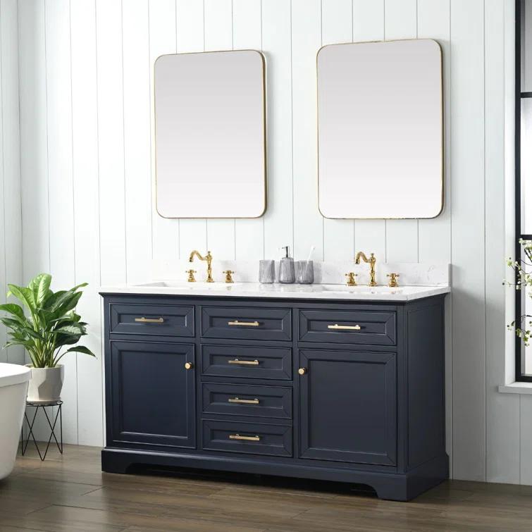 Sudio Design Thompson 60" Double Vanity & Reviews | Perigold