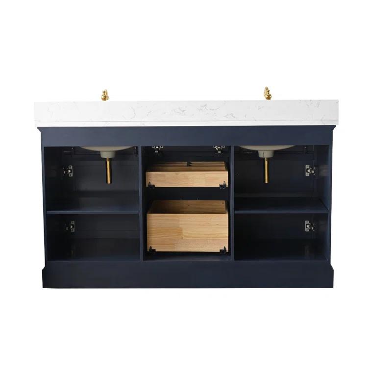 Sudio Design Thompson 60" Double Vanity & Reviews | Perigold