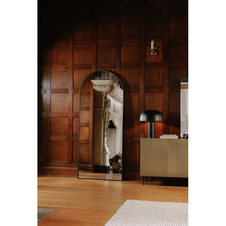 Brogan 72'' Antique Brass Mango Wood Sideboard