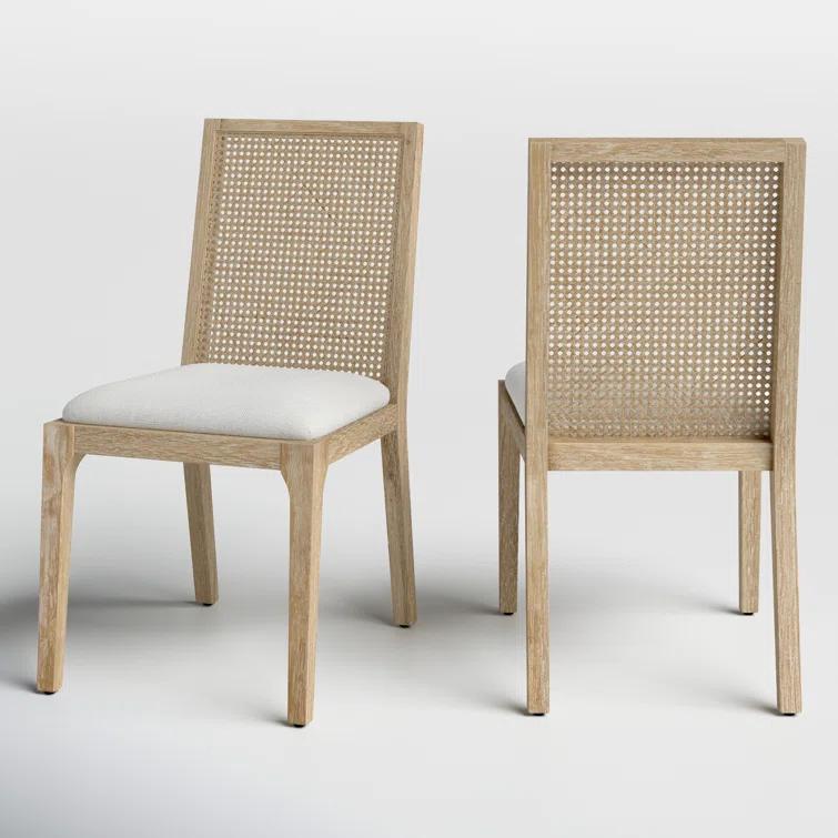 Birch Lane™ Anassi Cane Back Side Chair (Set of 2)