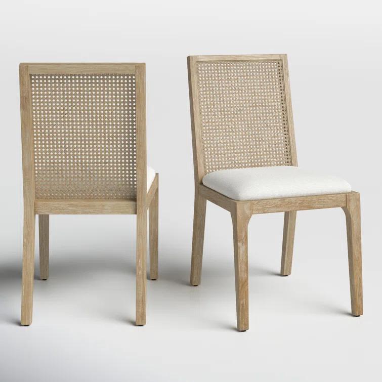 Birch Lane™ Anassi Cane Back Side Chair (Set of 2)