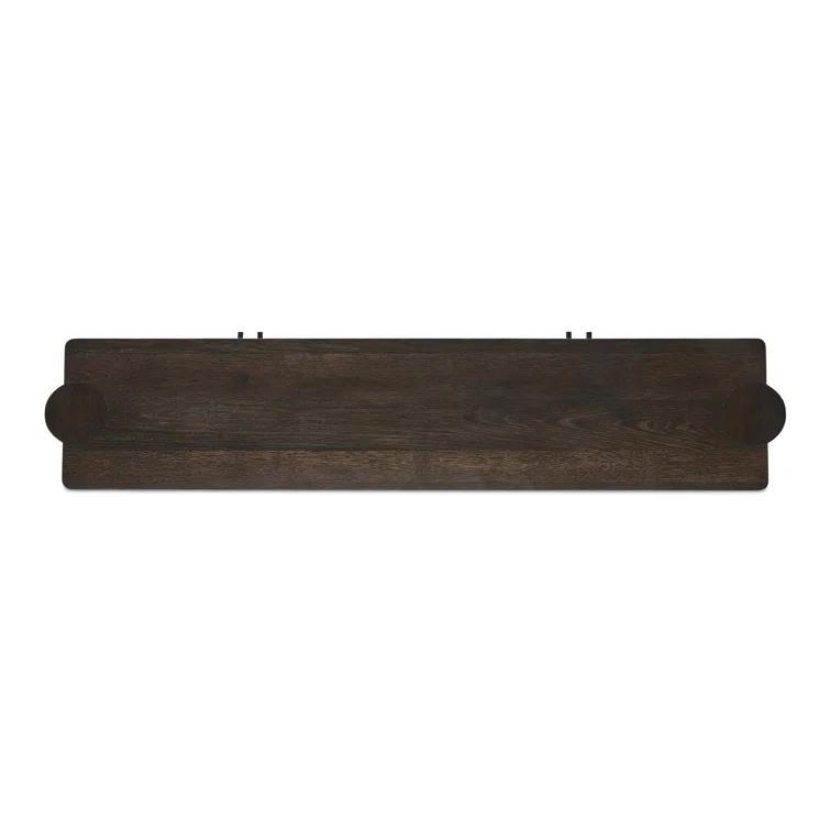 Sylvie 89'' Dark Oak Sideboard with Wrap Stretchers