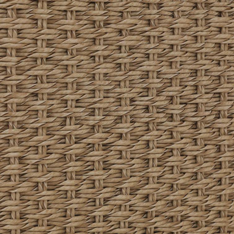 Sylvan Beige Woven Frame 2-Piece Outdoor Sectional