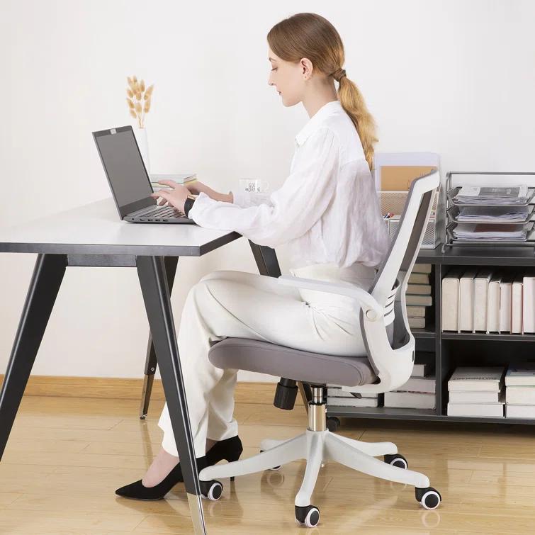 Sihoo Ergonomic Office Chair with Flip-Up Armrests for Small Spaces, Mesh Conference Chair & Reviews | Wayfair