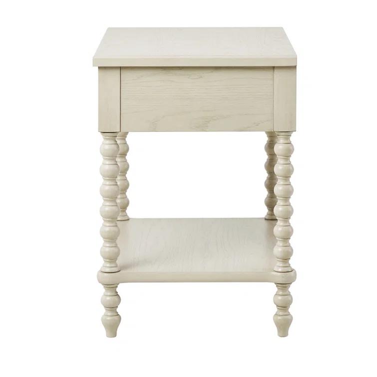 Beckett One Drawer Solid Wood Nightstand