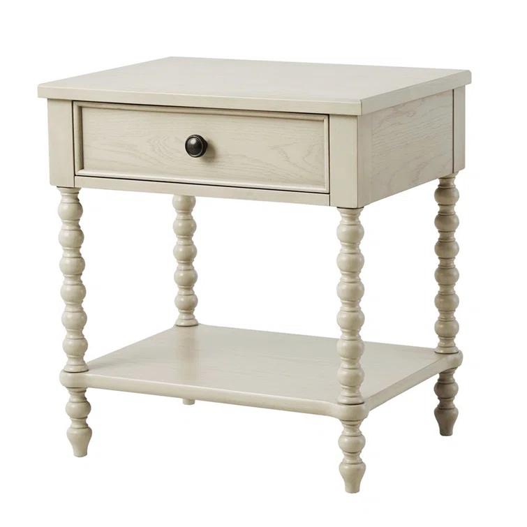 Beckett One Drawer Solid Wood Nightstand