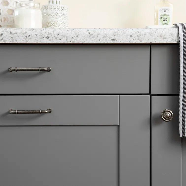 Cottage Kitchen Cabinet Handles, Solid Core Drawer Pulls for Cabinet Doors, 3"