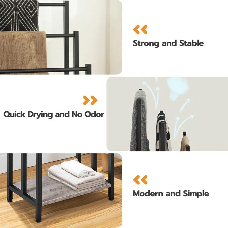Metal Blanket/Quilt Rack