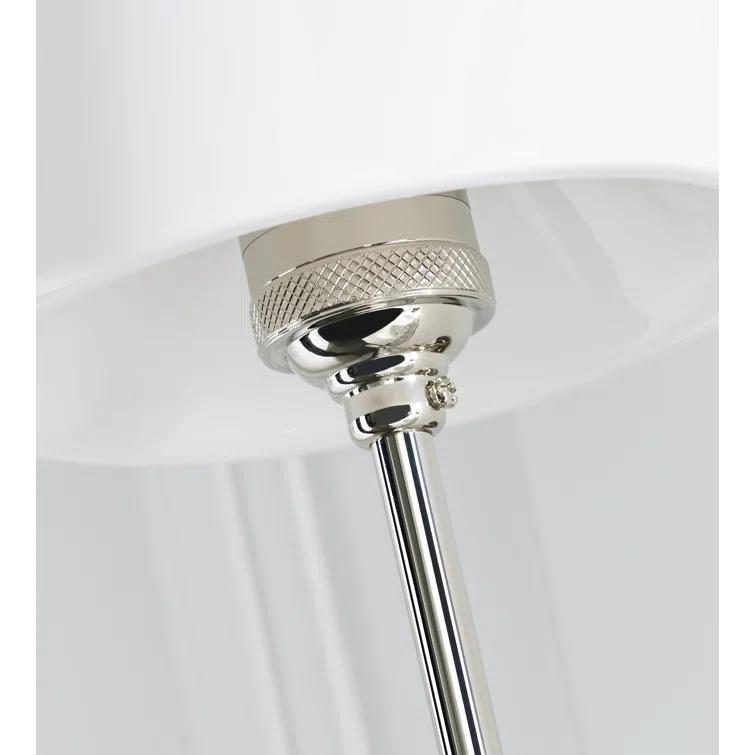Elegant Outdoor Direct Wired Nickel Wallchiere, 14.5" Height