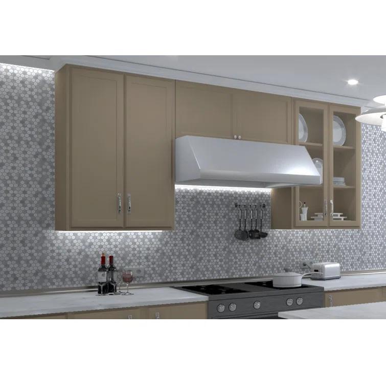 Trillions Hexagon Honeycomb Glass Mosaic Kitchen Backsplash, Bathroom, Shower, Pool, Wall and Floor Tile