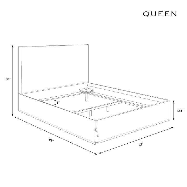 Verona Upholstered Slipcover Bed