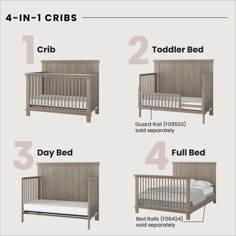 Denman 4-in-1 Convertible Crib