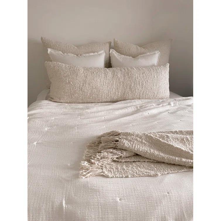 Anaya Cotton Reversible Throw Pillow