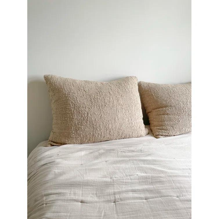Anaya Cotton Reversible Throw Pillow