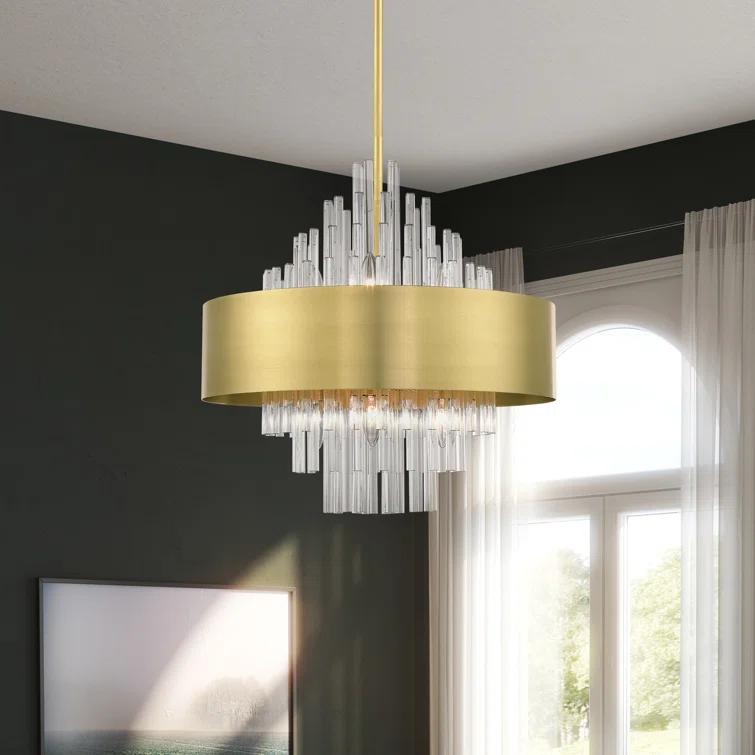 8 - Light Drum Chandelier