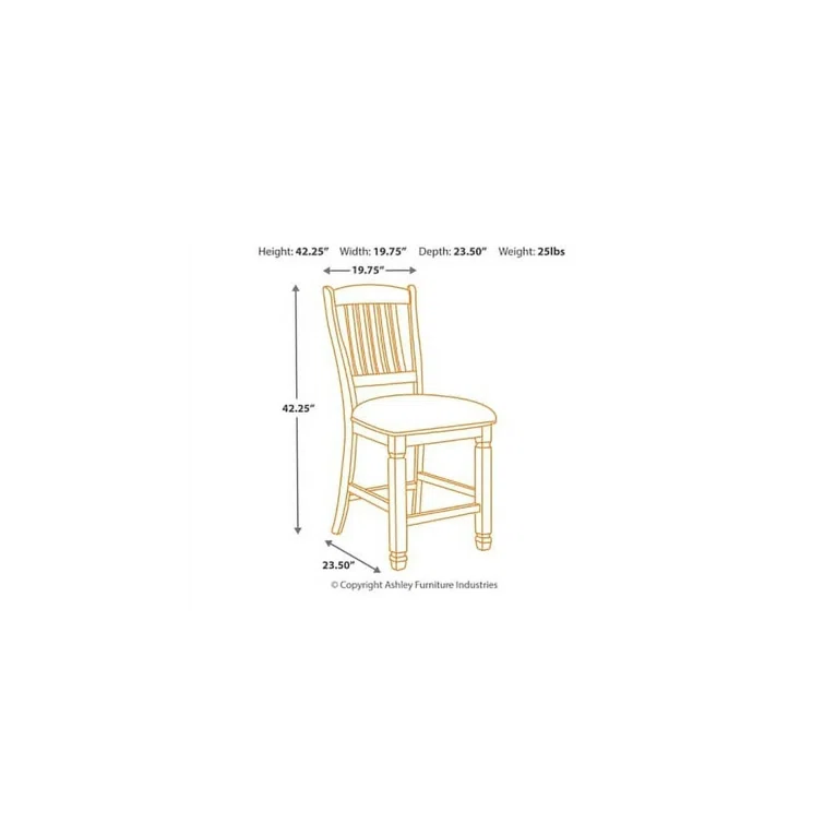Signature Design by Ashley 24" Counter Stool (Set of 2)