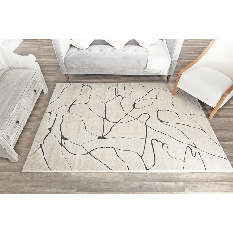 Cadence Contemporary Marble Area Rug