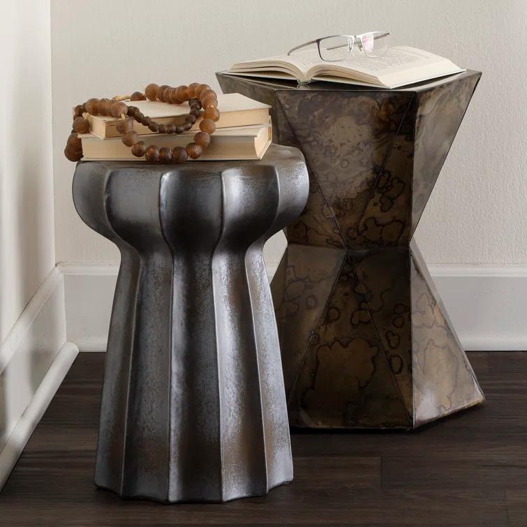 Iron End Table
