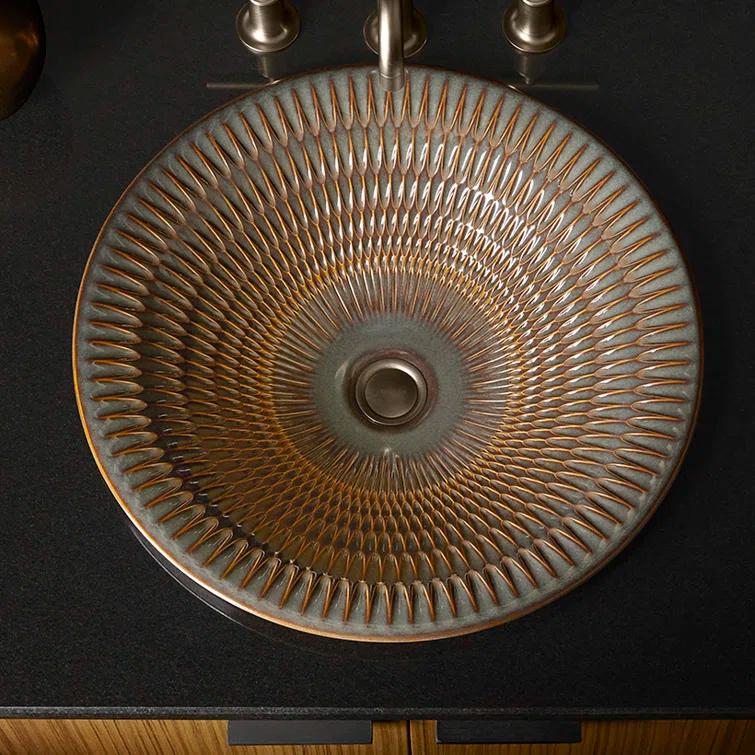 Kohler Derring® Carillon , Artist Editions Round Carillon Wading Pool Bathroom Sink