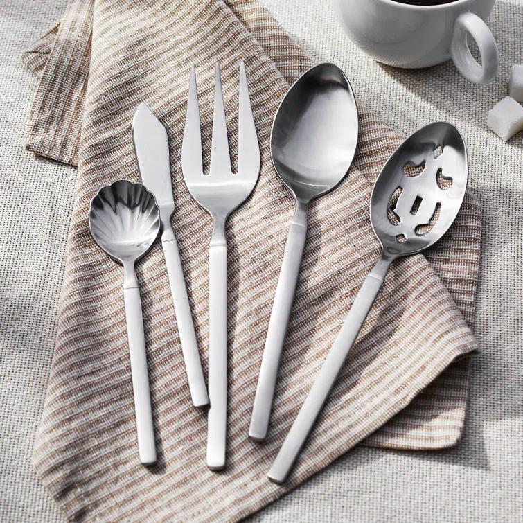 Opus 45 Piece Flatware Set Polished