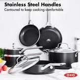 OXO OXO Agility Ceramic Nonstick 10 Piece Cookware Set