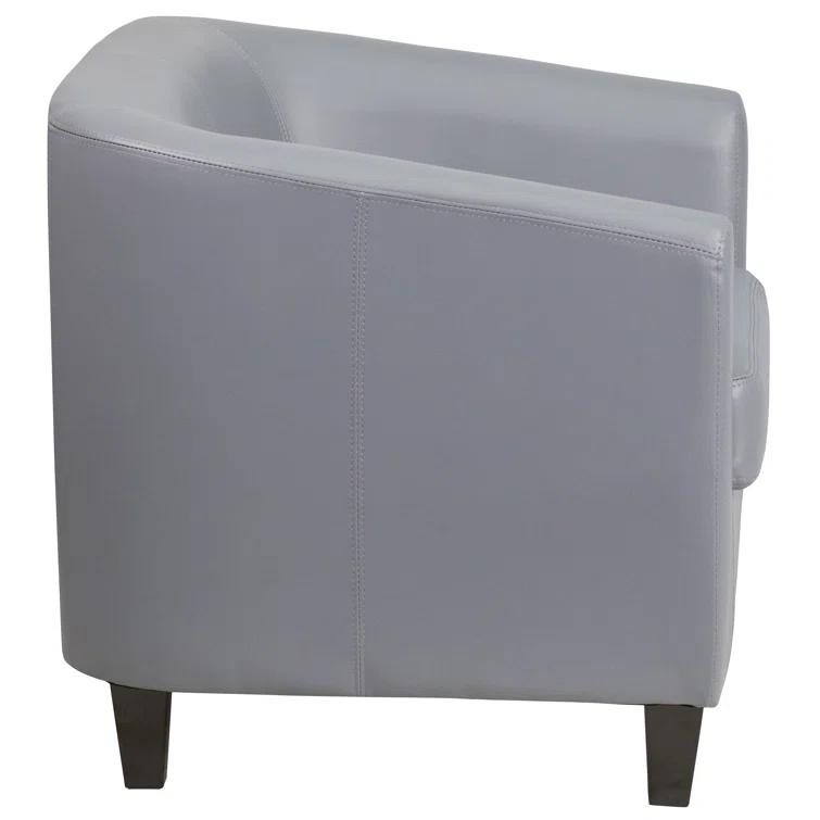 Flash Furniture Katie LeatherSoft Lounge Chair with Sloping Arms