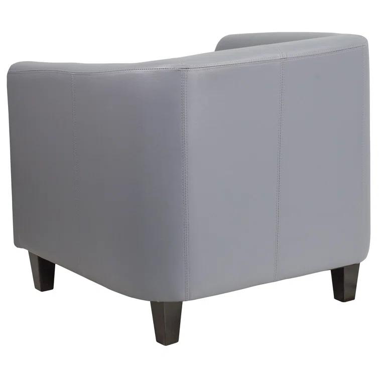 Flash Furniture Katie LeatherSoft Lounge Chair with Sloping Arms