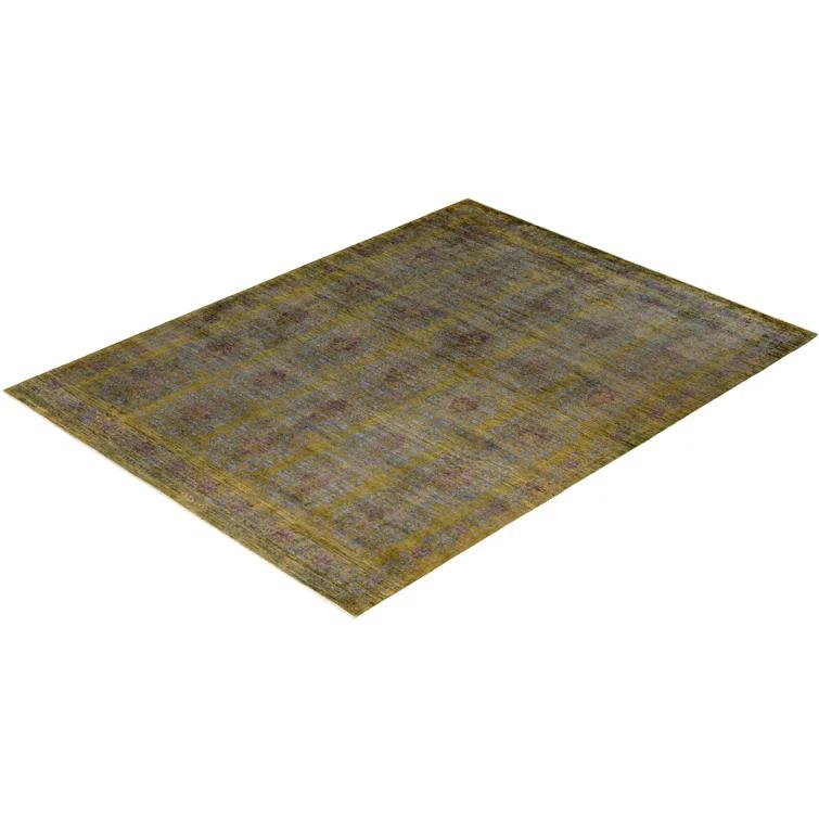 Fine Vibrance One-of-a-Kind 7' 10" X 10' 6" Hand Knotted Area Rug